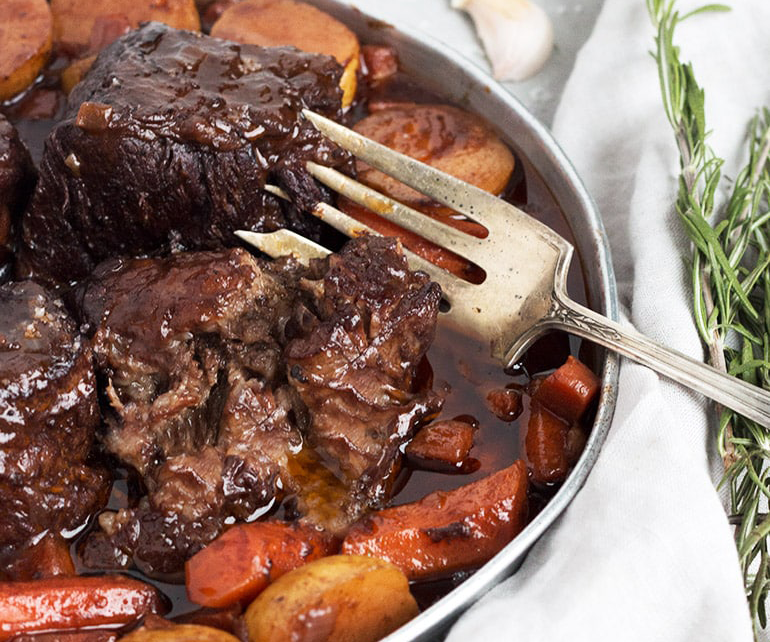 Simple Braised Bone-In Roast Recipe