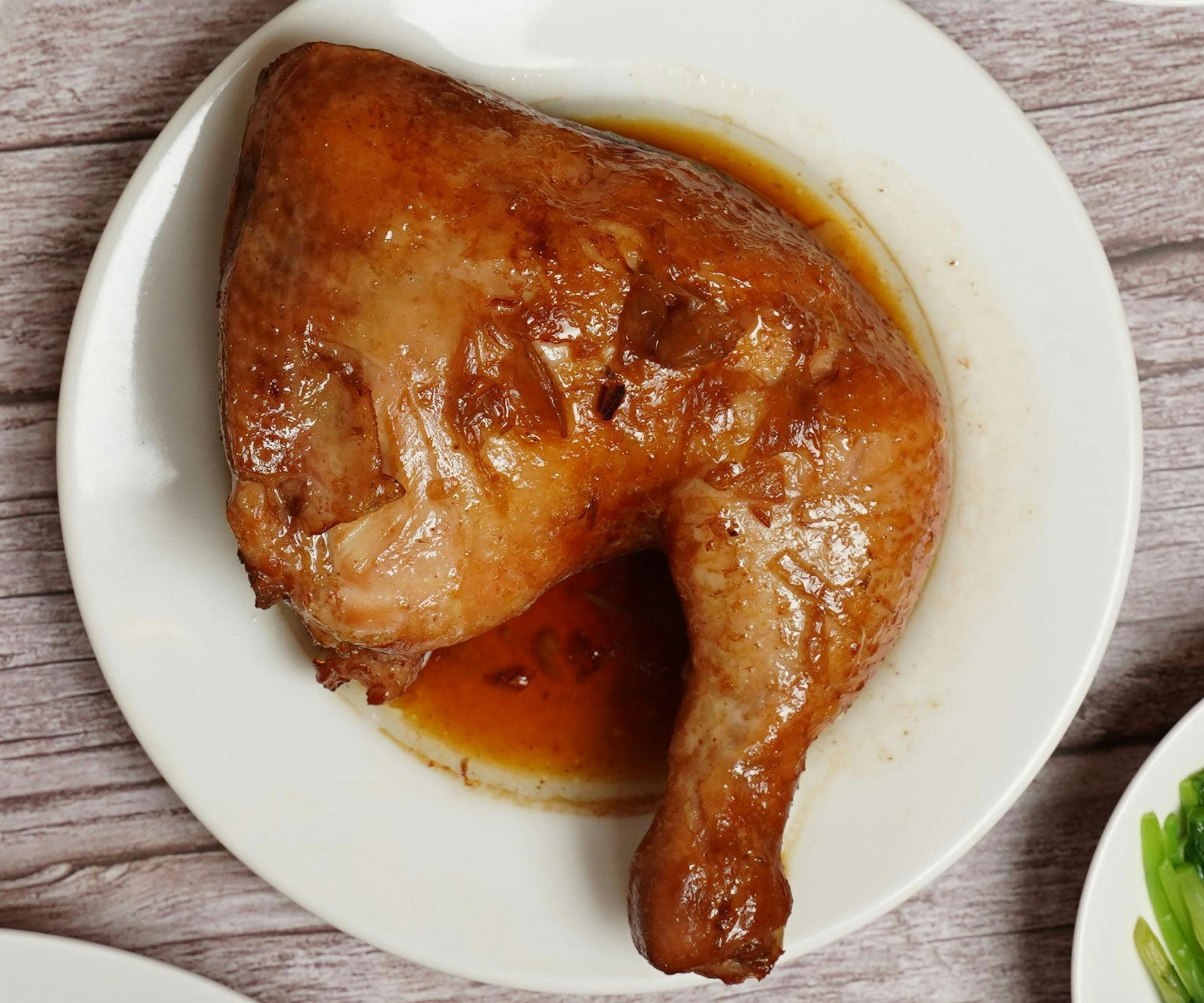 Baked Chicken Leg Quarters
