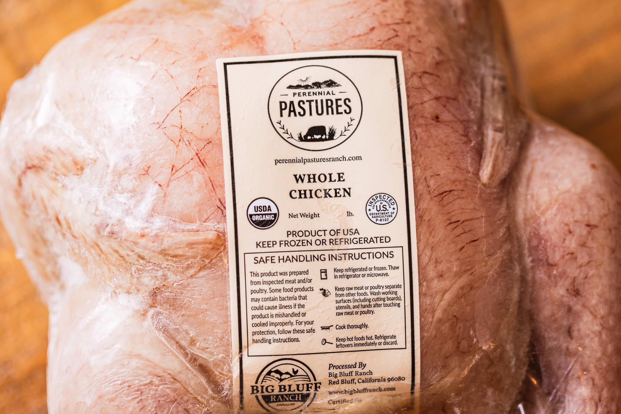 Pasture Raised Whole Chicken