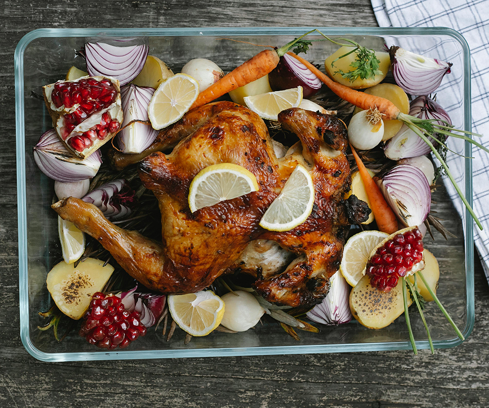 Spatchcock Roasted Chicken