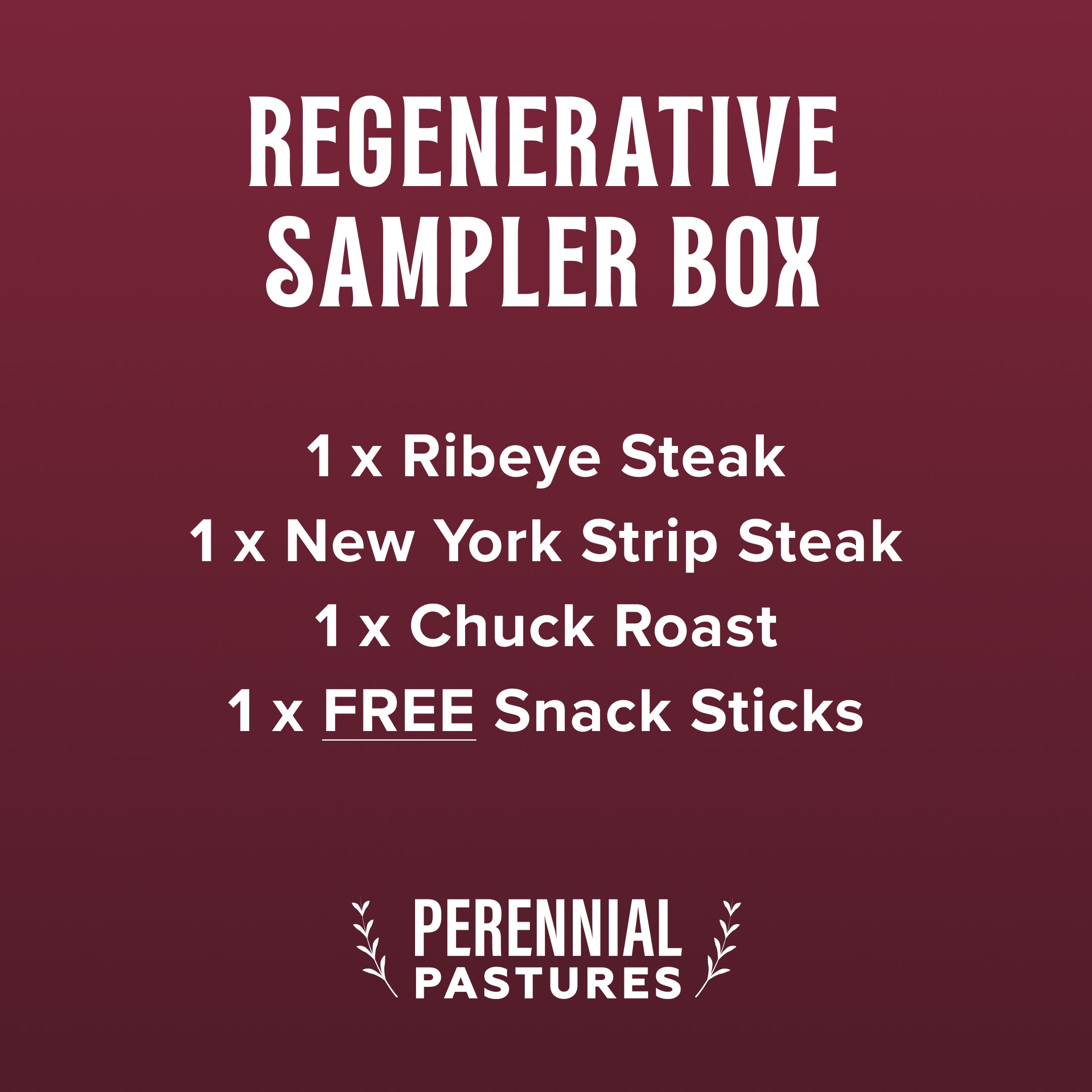 Regenerative Beef Sampler Box