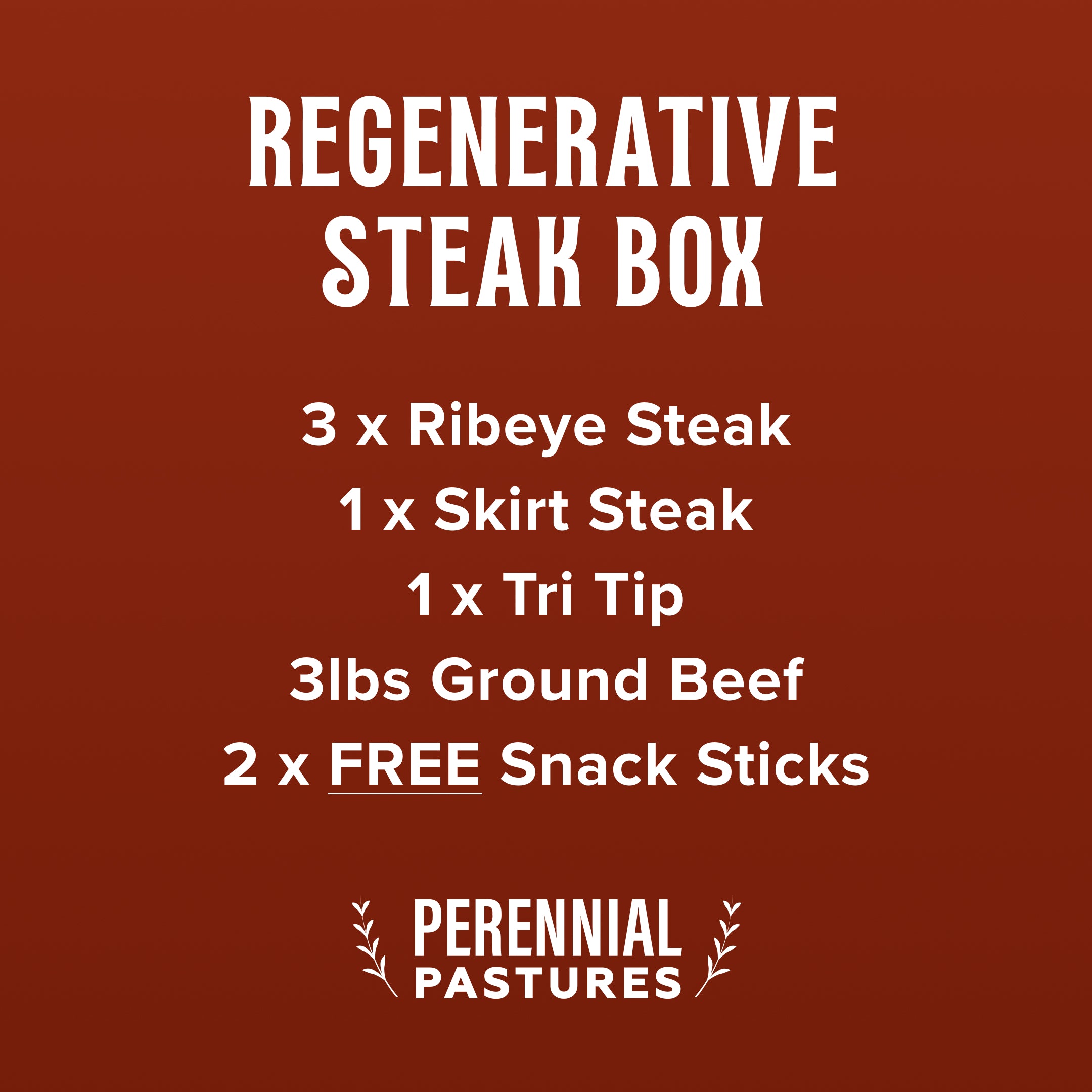 Regenerative Steaks Box
