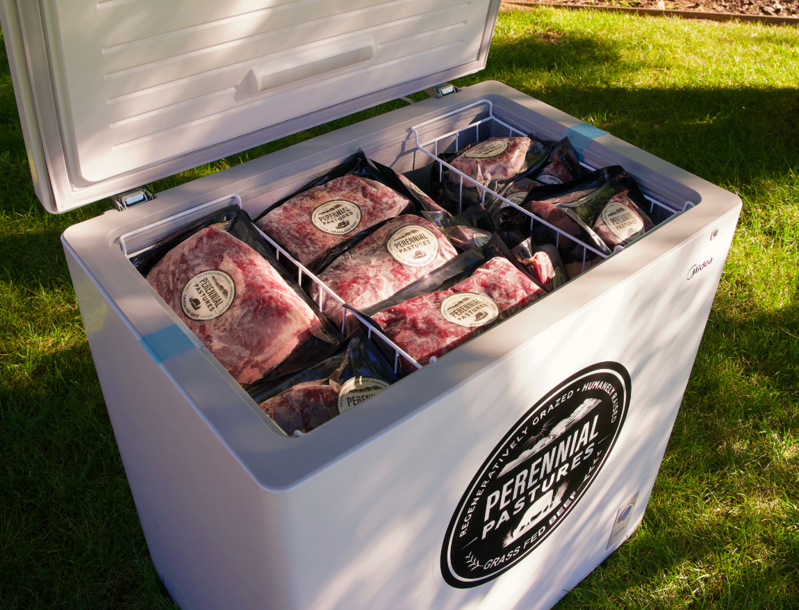 Quarter Cow with 4 CuFt Chest Freezer Promo