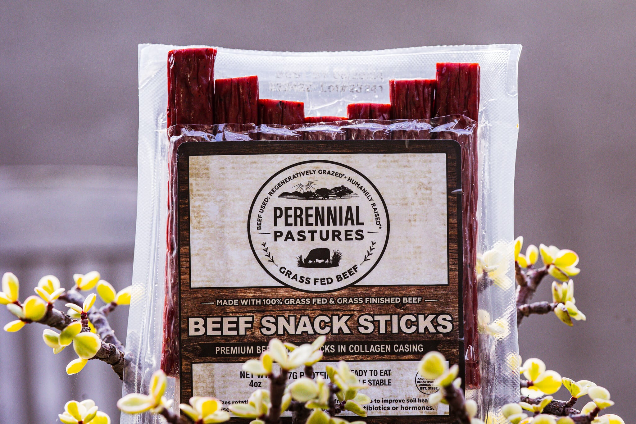 All Natural Beef Stick, 4oz per pack