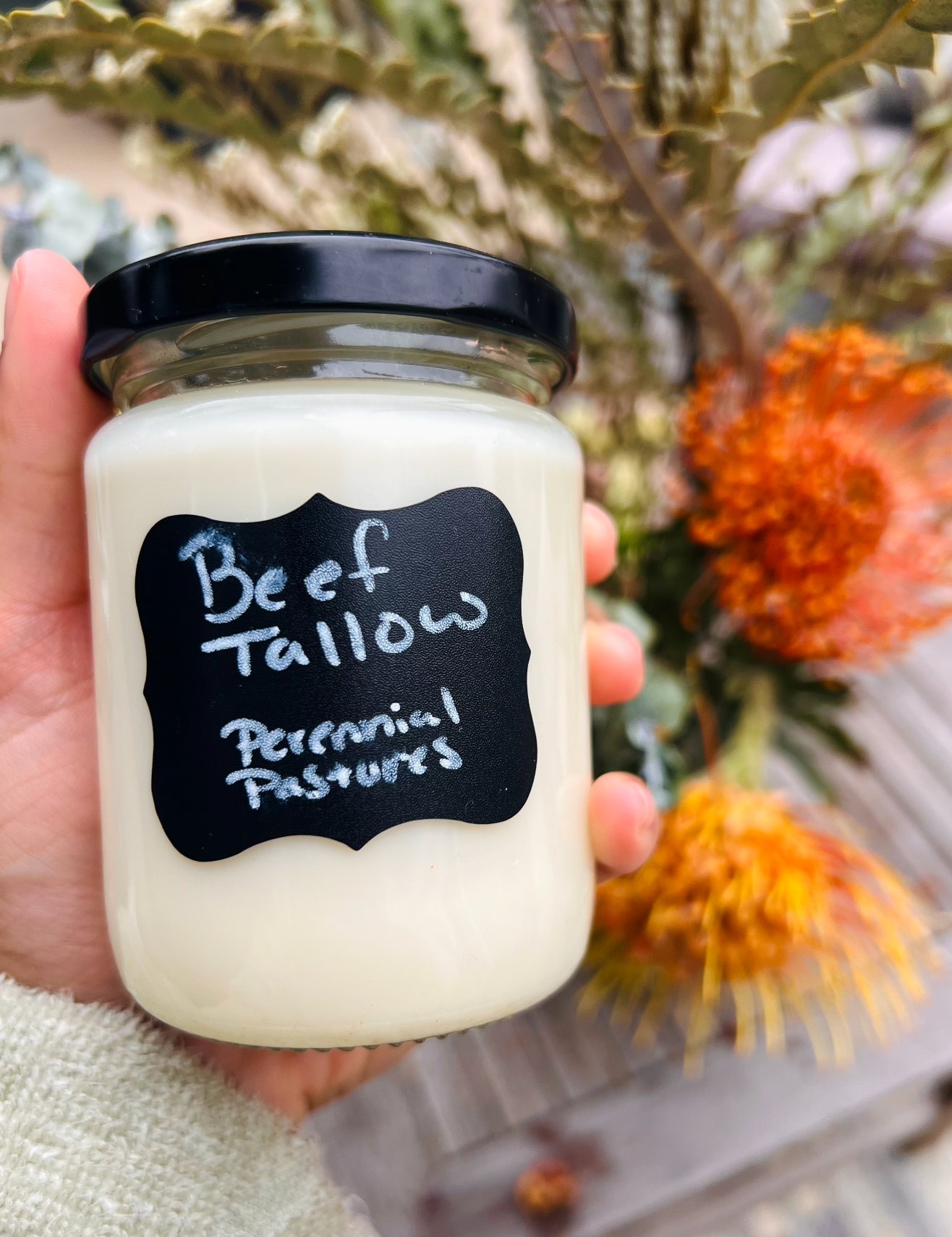 Grass-fed/finished Pasture-Raised Beef Tallow