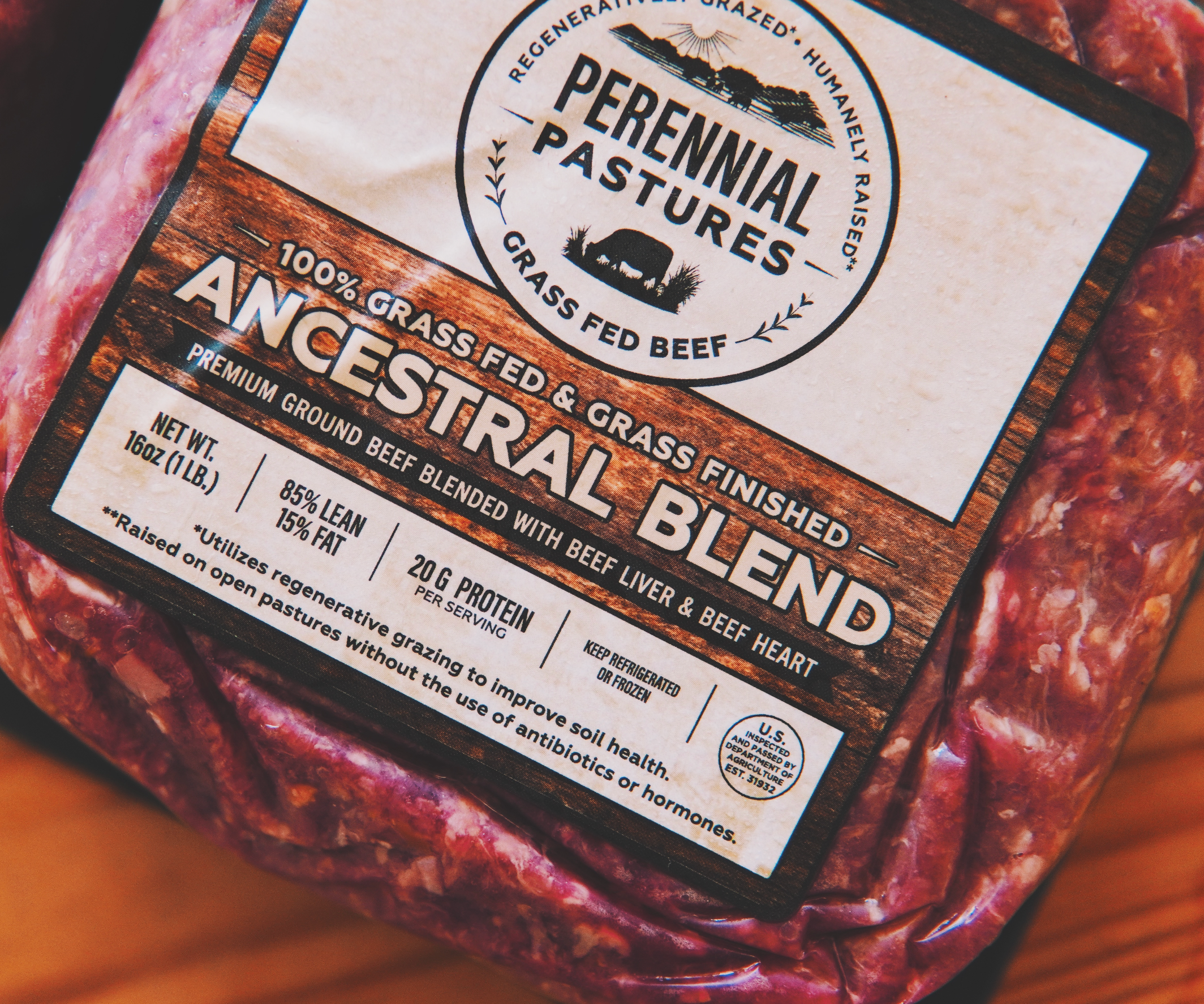 Ancestral Ground Beef Subscription Box $150 / month (subscribe & save | $15/lb)
